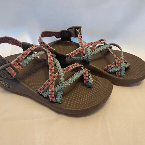 Chaco Women's ZX/1 Cloud Dual Adjustable Straps Cushioned Sandals-Brown-Women 7 - Picture 5 of 5